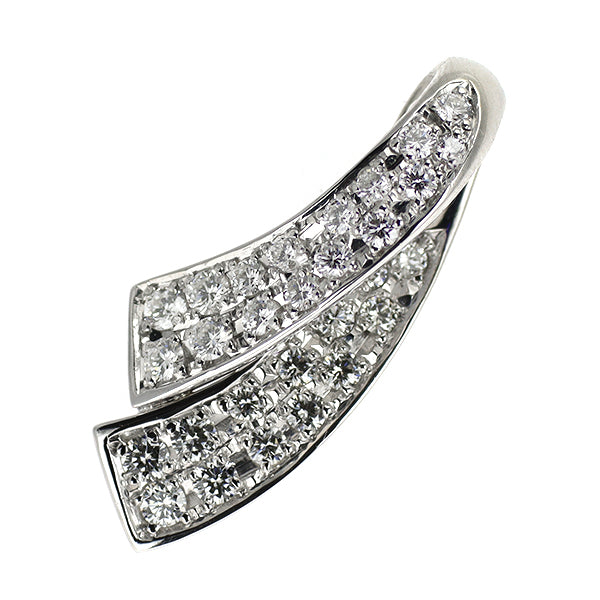 モニッケンダム K18WG ダイヤモンド ペンダントトップ 0.56ct