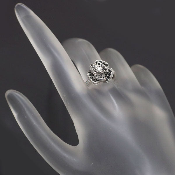 ポンテヴェキオ K18WG ダイヤモンド リング 0.64ct BD0.51ct ロゼッリーナ フラワー