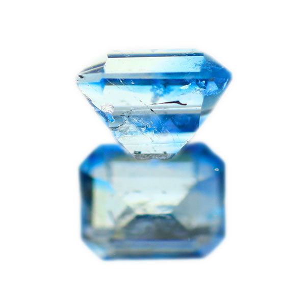 O様御専用 新品 ジンバブエ産バイカラーユークレース ルース 0.182ct 希少石 レアストーン【エスコレ】