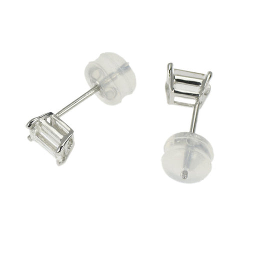 H&C Cut Pt900 Precious Diamond Stud Earrings EDELE -エデル