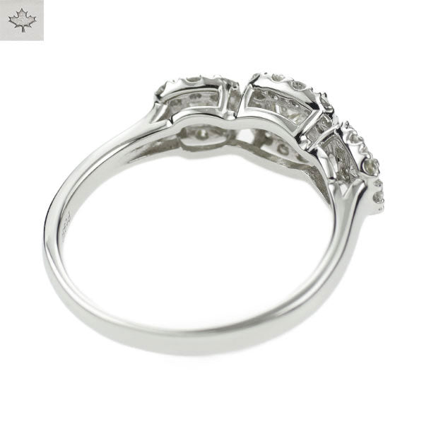 カナディアンダイヤ Pt950 ダイヤモンド リング 0.60ct