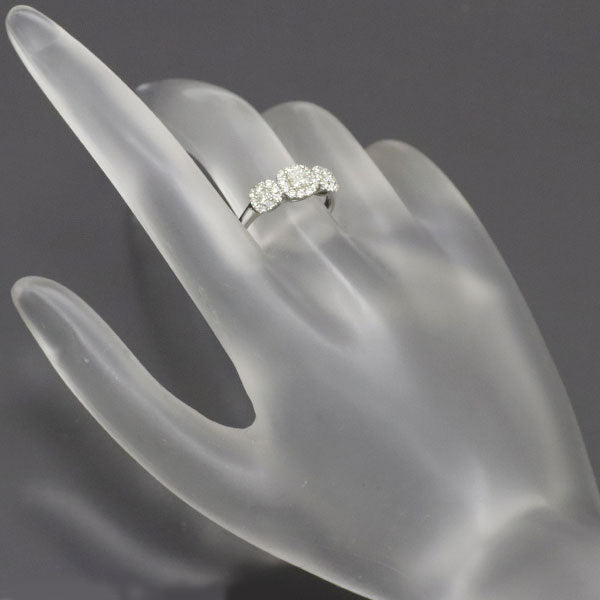 カナディアンダイヤ Pt950 ダイヤモンド リング 0.60ct