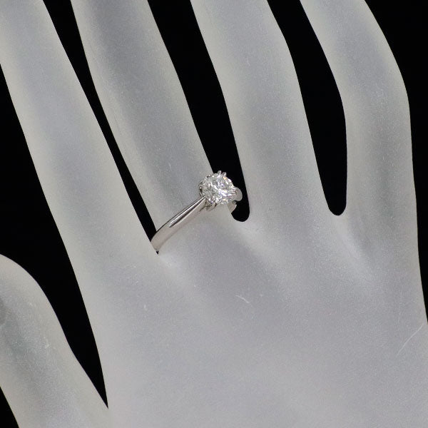 ハリーウィンストン Pt950 最高級 ダイヤモンド リング 0.75ct D IF 3EX ソリティア