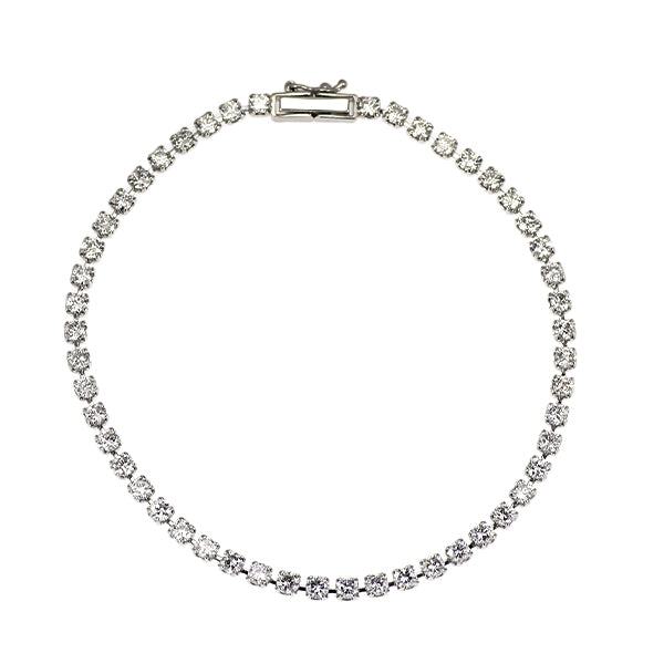Pt850 ダイヤモンド ブレスレット 3.00ct テニス