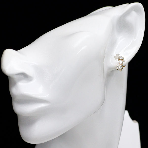 K18YG ダイヤモンド イヤリング 1.05ct