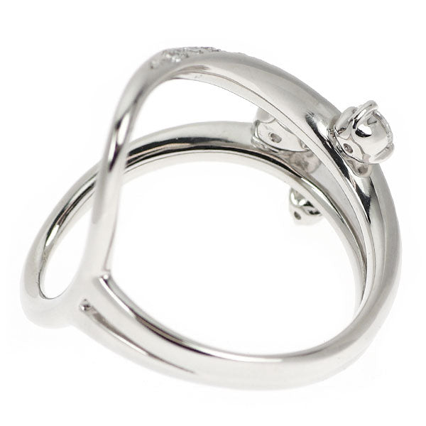 【ジュエリーツツミ】Pt900 H＆C　 ダイヤモンドリング Pt900 H&Cダイヤモンド リング 0.408ct D0.32ct — セルビー