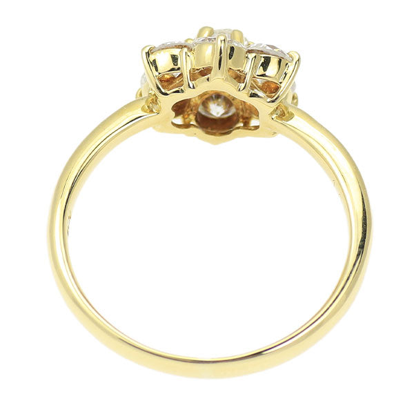 K18YG ダイヤモンド リング 1.01ct