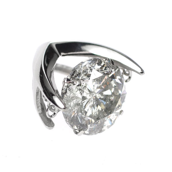 Pt900 ダイヤモンド ペンダントトップ 3.064ct G I1 G【エスコレ】
