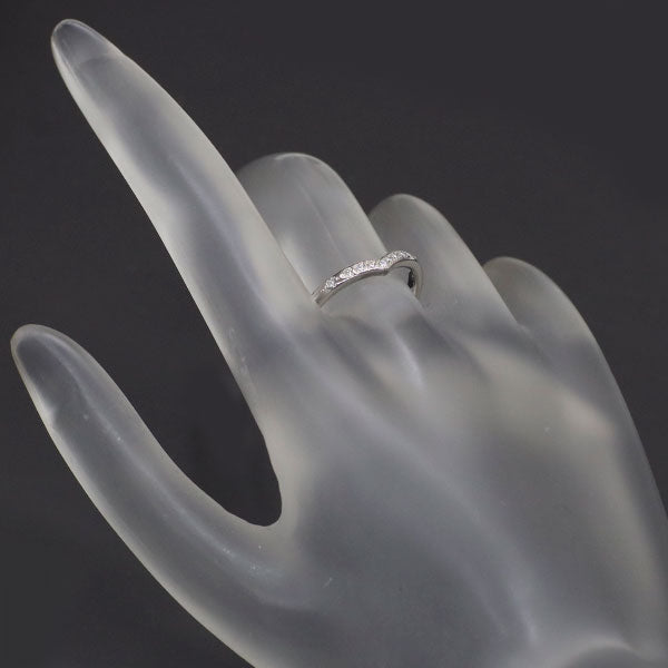 銀座シライシ Pt950 ダイヤモンド リング 0.056ct