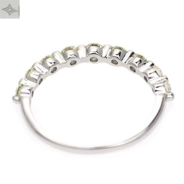 GSTV pt900リング GSTV Pt900 ダイヤモンド リング 0.50ct ハーフエタニティ — セルビー