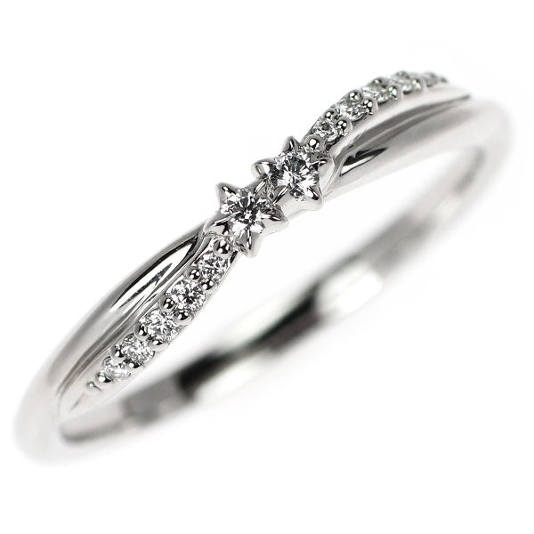スタージュエリー Pt950 ダイヤモンド リング 0.06ct スターゲイザー