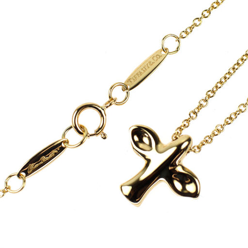 ティファニー K18YG ペンダントネックレス バードクロス — セルビー