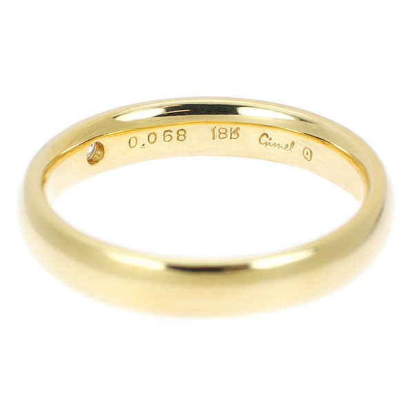 ギメル K18YG ダイヤモンド リング 0.068ct