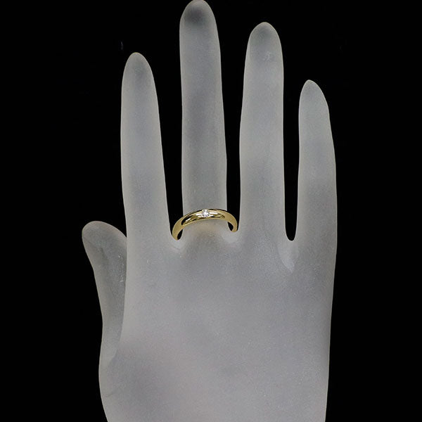 ギメル K18YG ダイヤモンド リング 0.068ct