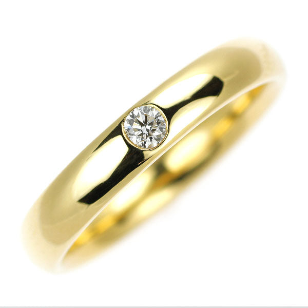 ギメル K18YG ダイヤモンド リング 0.068ct