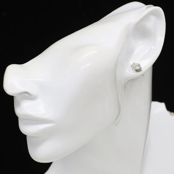 フォーエバーマーク Pt900 ダイヤモンド ピアス 0.65ct