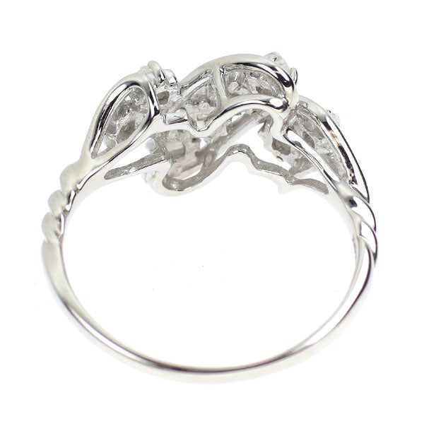 K18WG ラフカット ダイヤモンド リング 0.70ct
