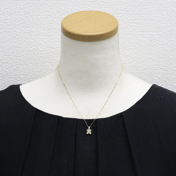 K18YG ダイヤモンド ペンダントネックレス 0.90ct