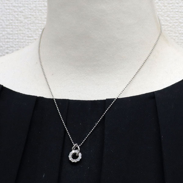 Pt900/ Pt850 ダイヤモンド ペンダントネックレス 0.53ct