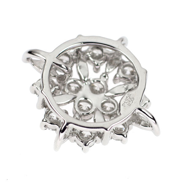 Pt950 ダイヤモンド ペンダントトップ 0.55ct