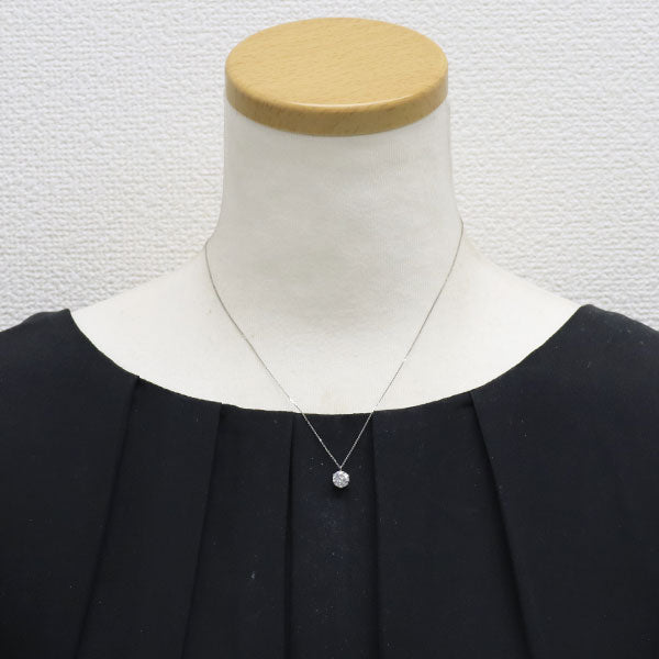 新品 Pt900/ Pt850 LDH ダイヤモンド ペンダントネックレス 1.268ct H I1 Poor