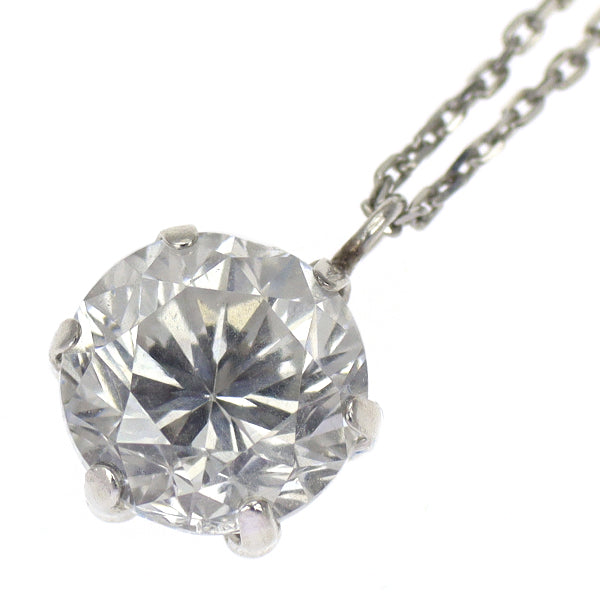 【★安心の定価販売★】 Pt850 Pt900/ 新品 ダイヤモンド F 1.01ct ペンダントネックレス アクセサリー
