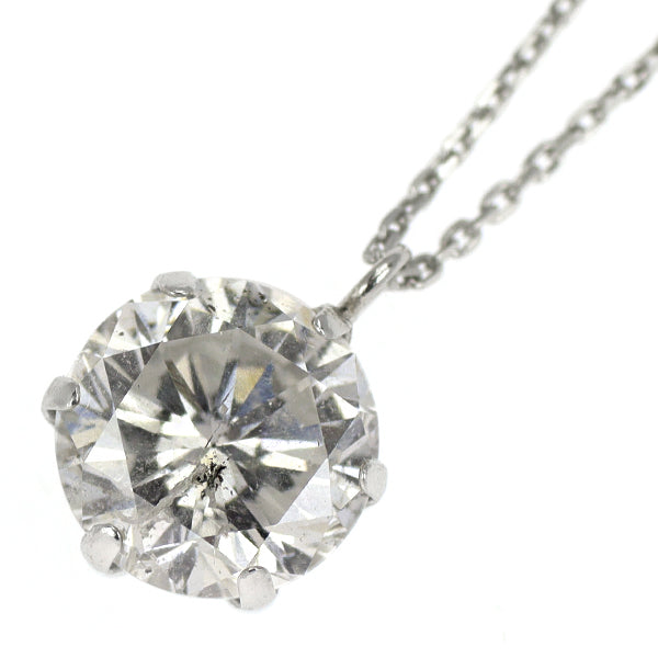 新品 Pt900/ Pt850 ダイヤモンド ペンダントネックレス 1.036ct