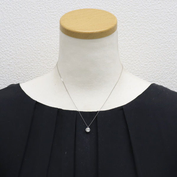 新品 Pt900/ Pt850 LDH ダイヤモンド ペンダントネックレス 1.157ct J SI2 Poor