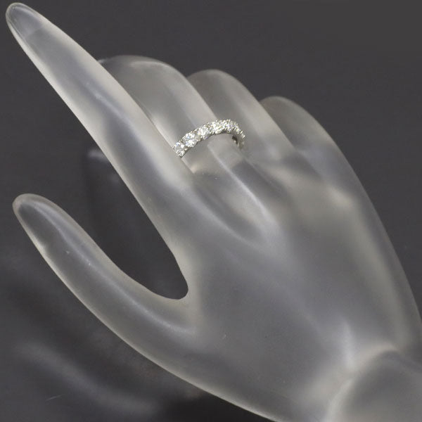 新品 Pt950 ダイヤモンド リング 1.872 E-H SI1-2 VG/G ハーフエタニティ