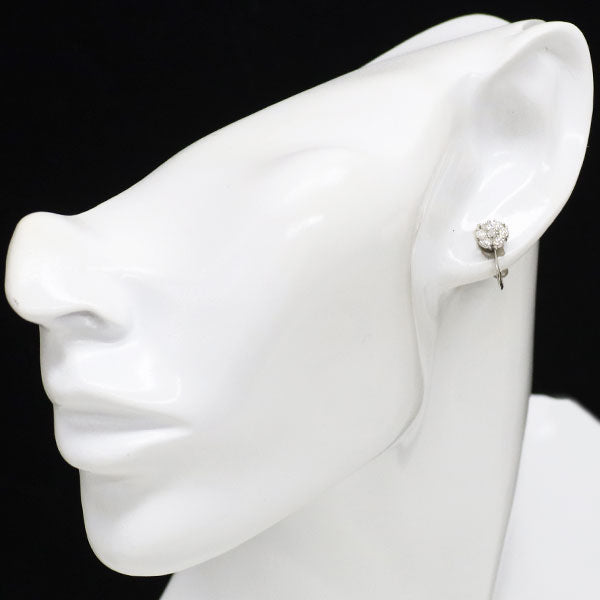 Pt900 ダイヤモンド イヤリング 0.60ct  フラワー