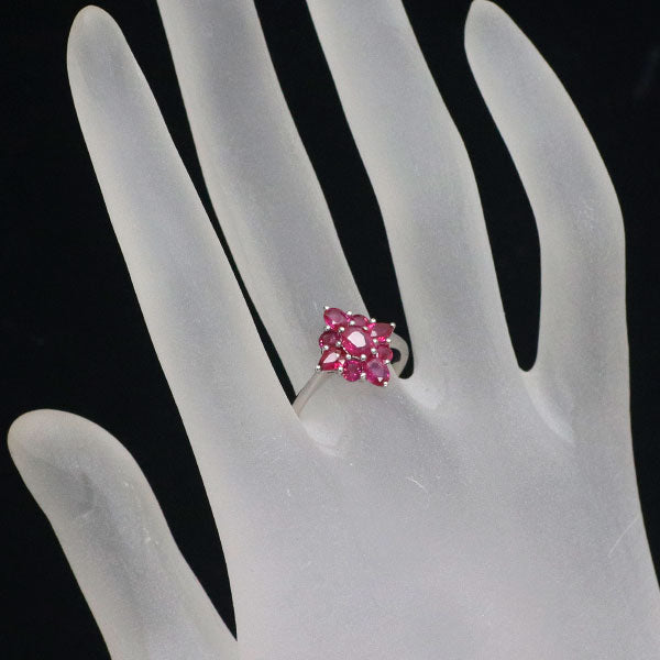 GSTV Pt950 ルビー リング 1.35ct