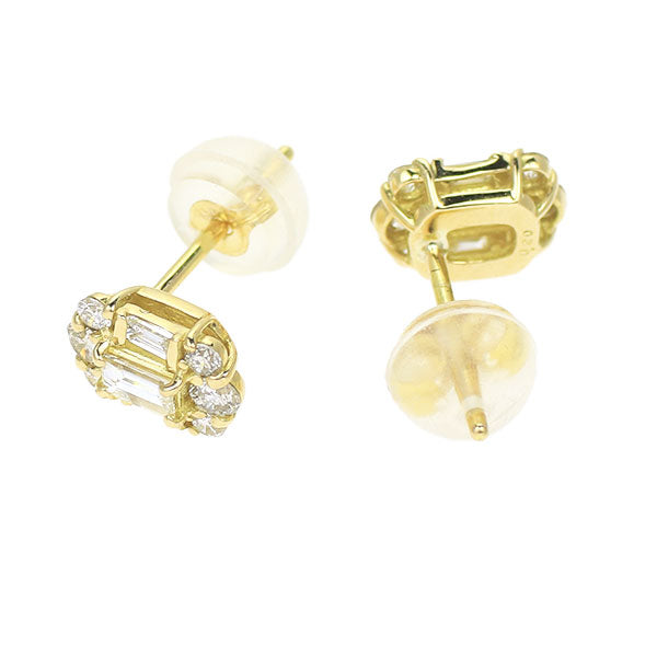K18YG ダイヤモンド ピアス 0.40ct