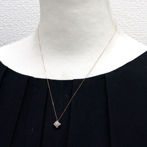 K18PG ダイヤモンド ペンダントネックレス 0.50ct