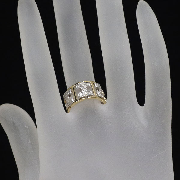 K18YG/WG ダイヤモンド リング 0.50ct