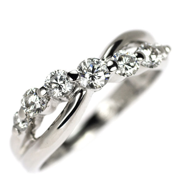 三越 Pt900 ダイヤモンド リング 0.50ct