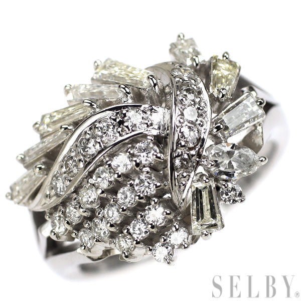 Pt900 ダイヤモンド リング 1.20ct