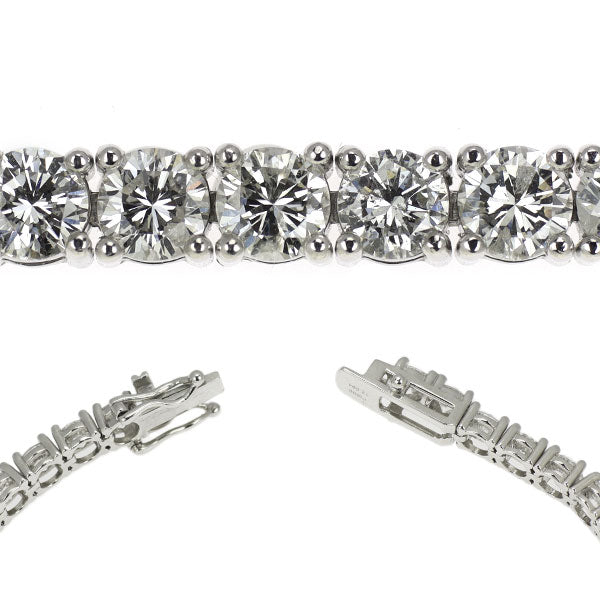 口コミ・レビューで人気商品を探そう 新品 Pt900 ダイヤモンド テニス ブレスレット 12.094ct E-H I1 アクセサリー