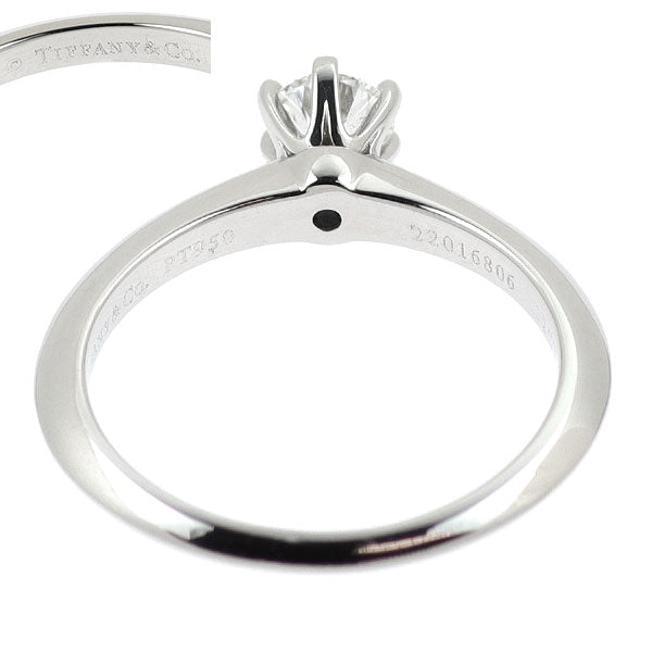 ティファニー Pt950 ダイヤモンド リング 0.32ct  ソリティア