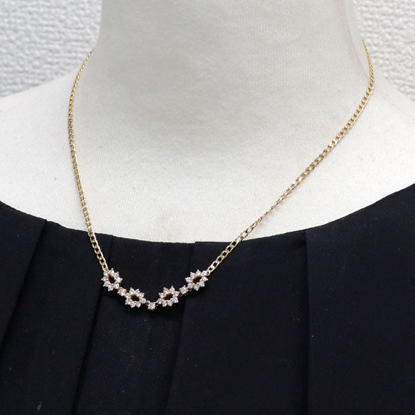 バレステラ(Balestra) K18YG ダイヤモンド ペンダントネックレス 1.60ct