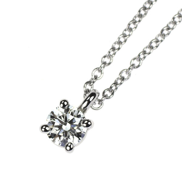 TIFFANY & CO. ティファニー ネックレス Pt950 - 4800725M0032 ティファニー Pt950 ダイヤモンド ペンダントネックレス