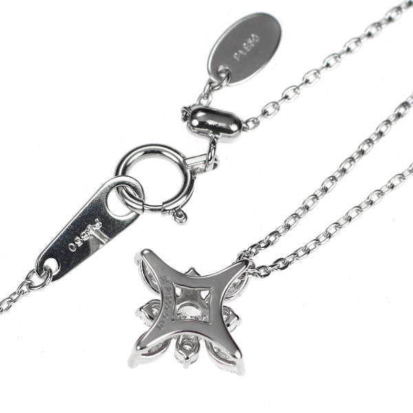 モニッケンダム Pt900/Pt850 ダイヤモンド ペンダントネックレス 0.40ct