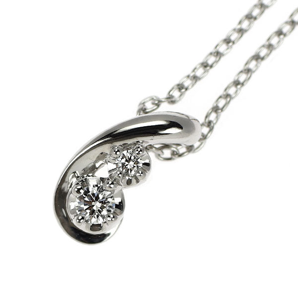 ロイヤルアッシャー Pt950 ダイヤモンド ペンダントネックレス 0.05ct G VS1