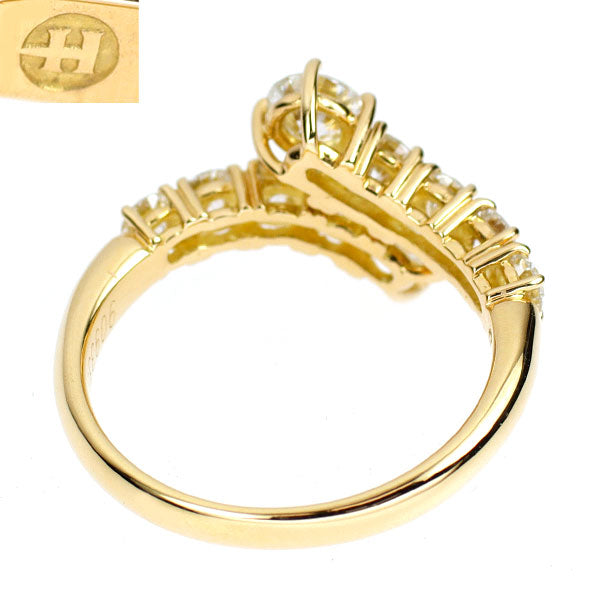 平和堂貿易 K18YG ダイヤモンド リング 1.31ct 《セルビー銀座店》【中古】