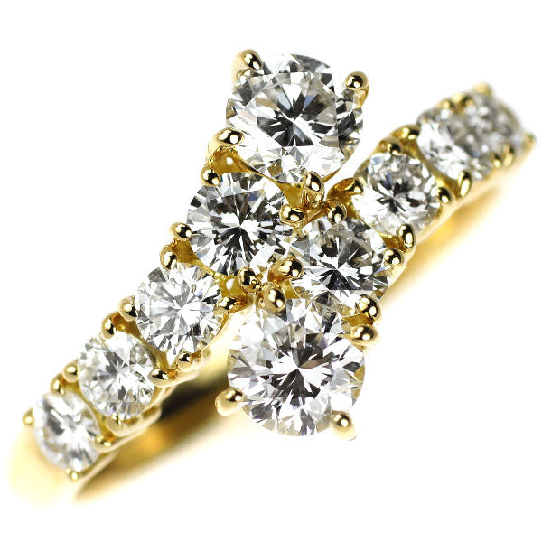 平和堂貿易 K18YG ダイヤモンド リング 1.31ct 《セルビー銀座店》【中古】