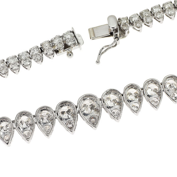 Pt850 ダイヤモンド ネックレス 10.15ct テニス