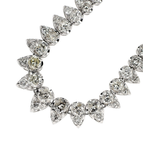 Pt850 ダイヤモンド ネックレス 10.15ct テニス