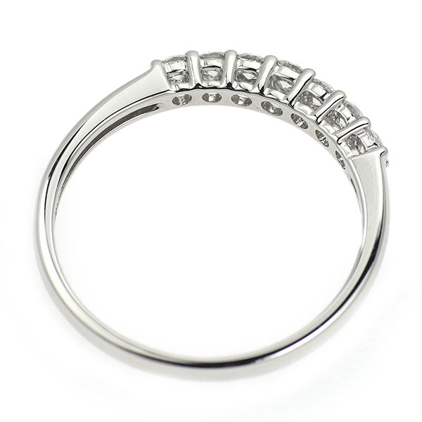 Pt950 ダイヤモンド リング 0.30ct 一文字