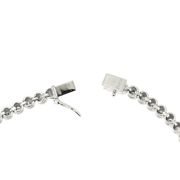 Pt850 ダイヤモンド ブレスレット 1.12ct テニス
