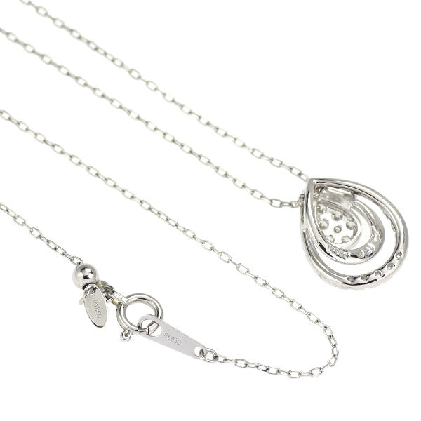 Pt900/ Pt850 ダイヤモンド ペンダントネックレス 0.21ct