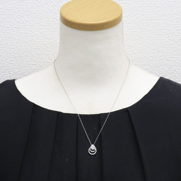 Pt900/ Pt850 ダイヤモンド ペンダントネックレス 0.21ct